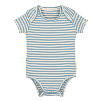 Body a righe cotone bio CL260203 BLUE STONE LITTLE DUTCH 
