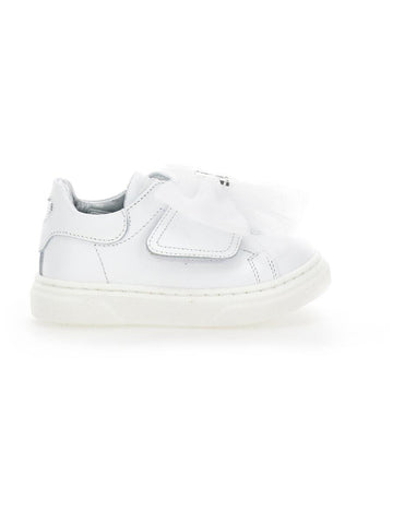 sneakers con logo strass 83E008 5721 0001 MONNALISA 