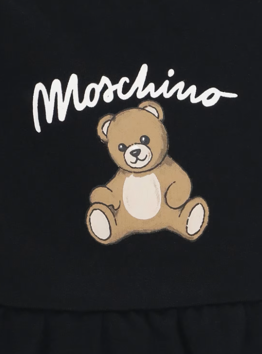 abito teddy MDV0CULCA40 60100 MOSCHINO KIDS 