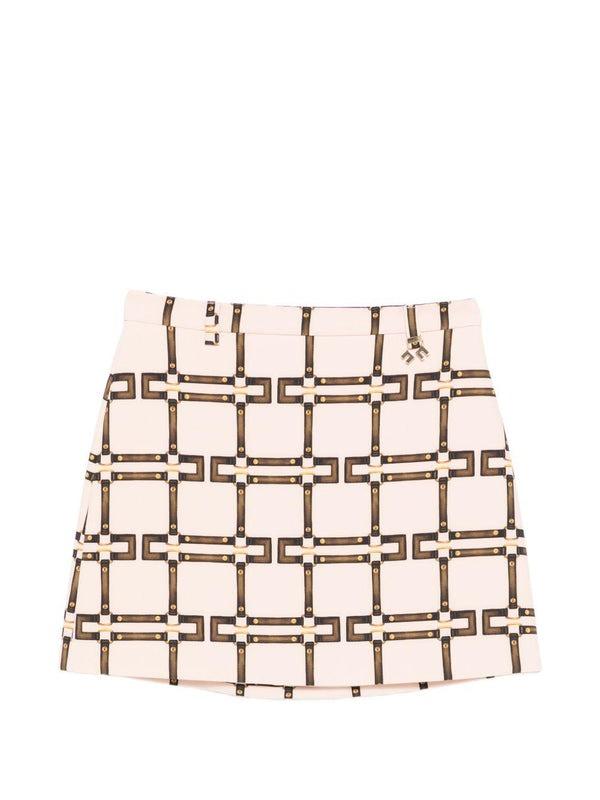 gonna con stampa multicolor EFGO212 GAE01 C053 ELISABETTA FRANCHI 