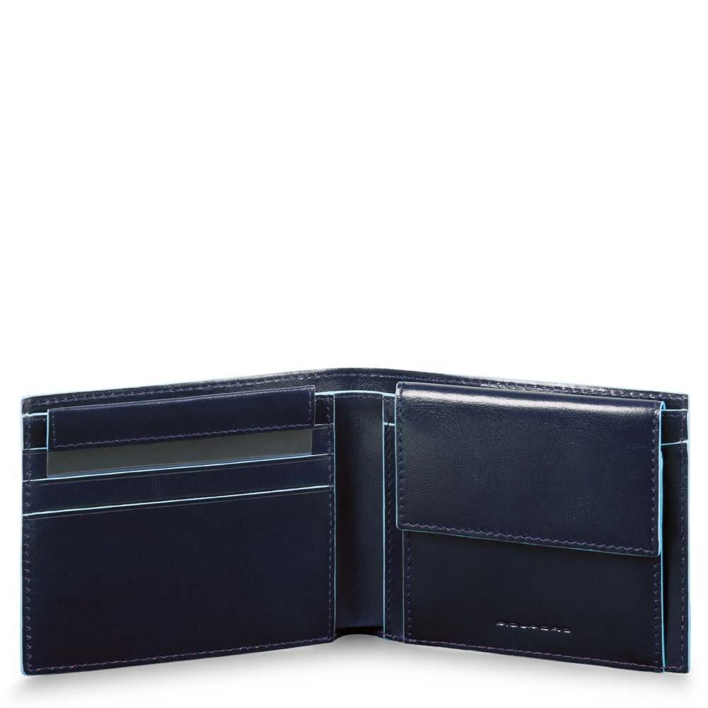Portafoglio B2 piquadro PU4188B2R BLU2 PIQUADRO 