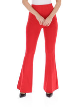 VICOLO PANTALONI VICOLO A ZAMPA Rosso