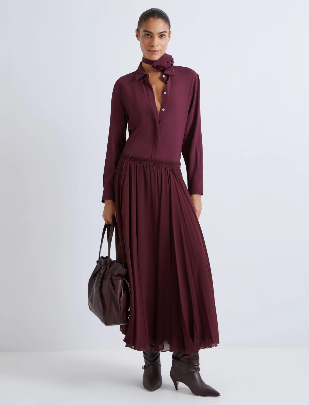 camicia con rosa CABIRIA 010 MARella 