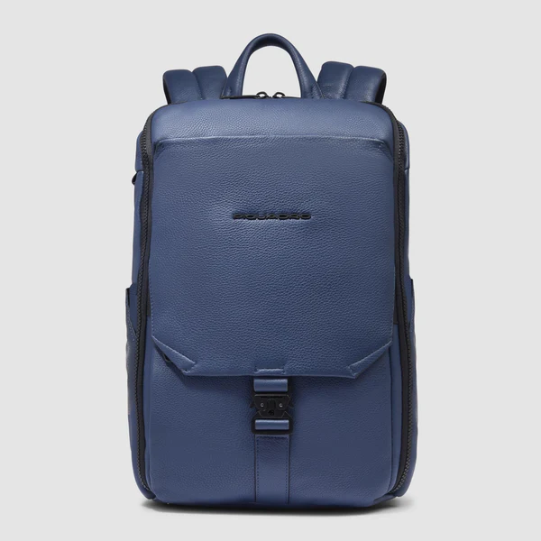 zaino in pelle piquadro CA6610S135 BLU PIQUADRO 