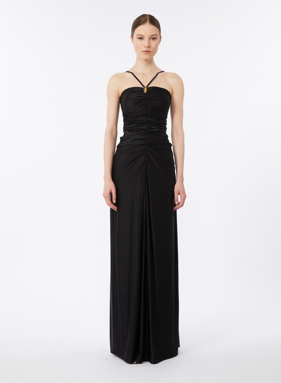 abito effetto seta MSEOGGETTI 003 MAXMARA STUDIO ELEGANTE 