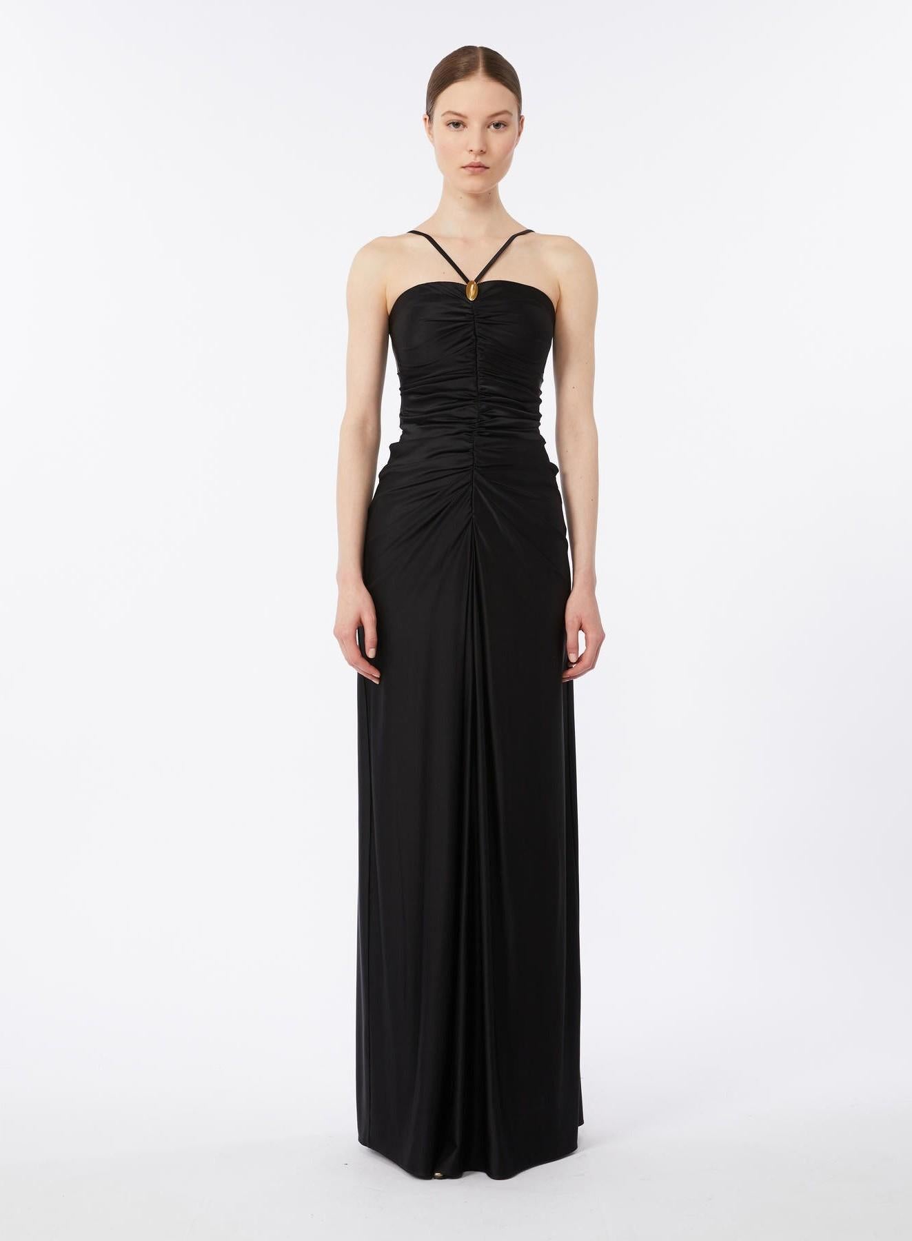 abito effetto seta MSEOGGETTI 003 MAXMARA STUDIO ELEGANTE 