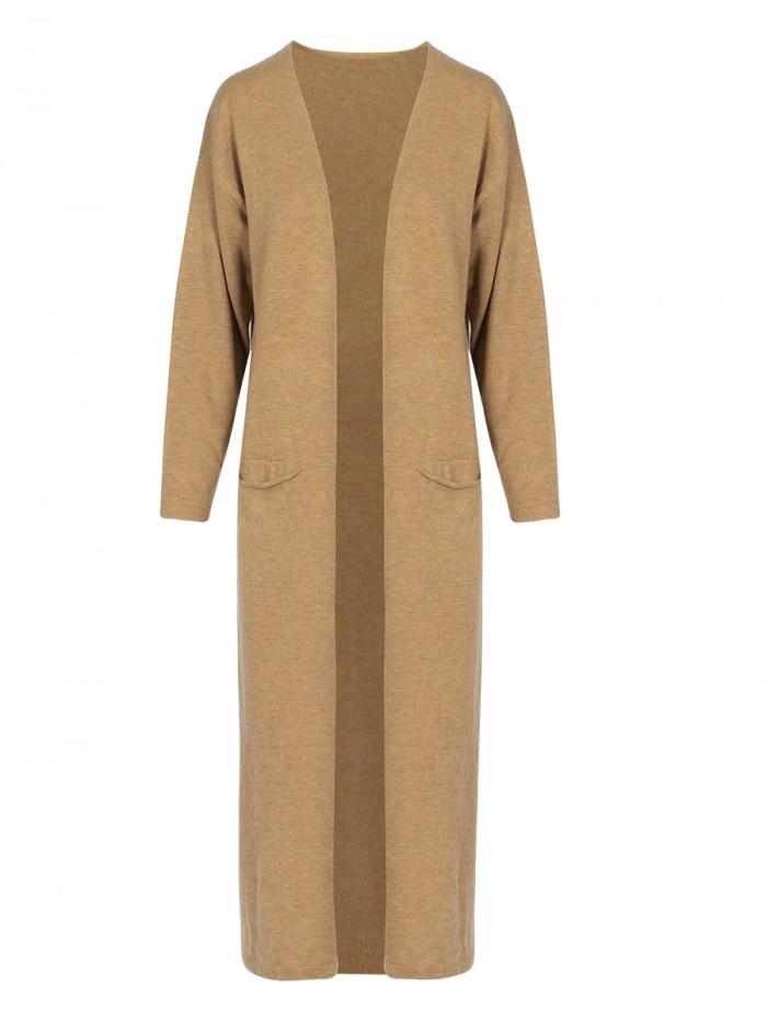 maxi maglia in lana KF3016 NUT ANONYME 