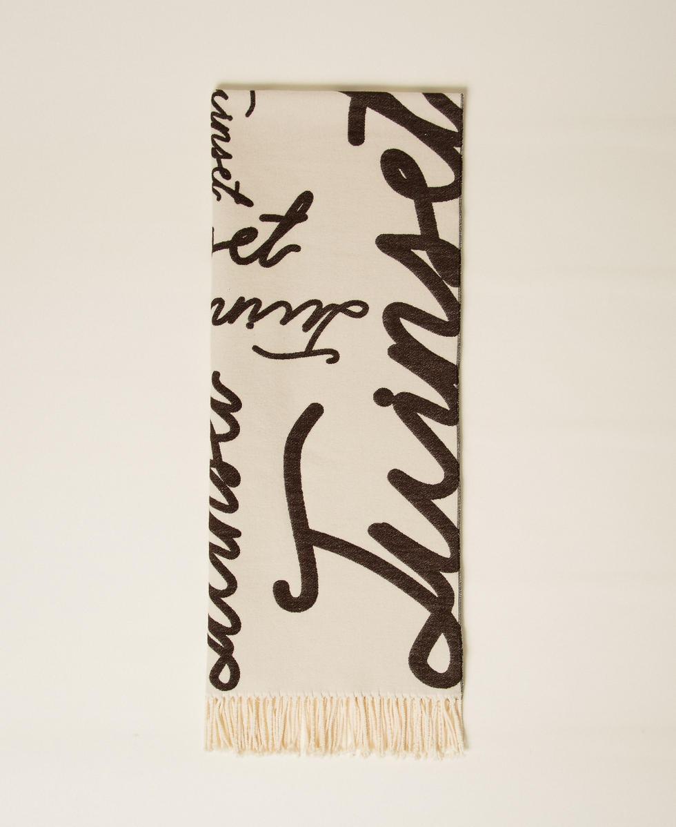 stola lettering stampata 252TO5061 12913 TWINSET 
