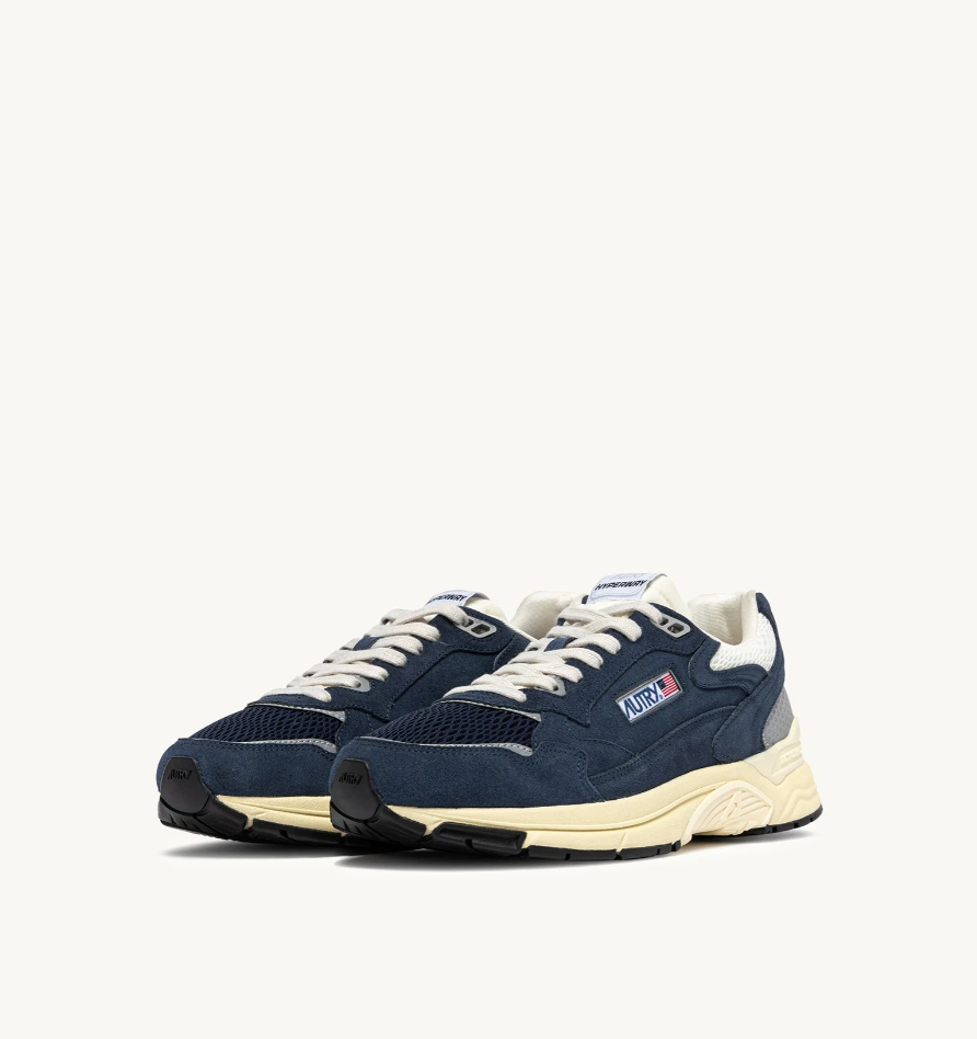 sneakers hyperway HYLMUM01 BLUE/SILVER AUTRY 