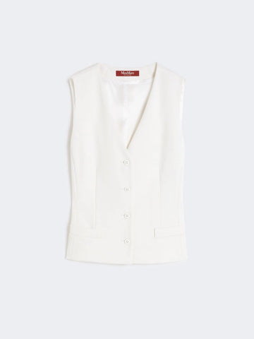 gilet in crèpe di lana MSTMADIA 010 MAXMARA STUDIO 