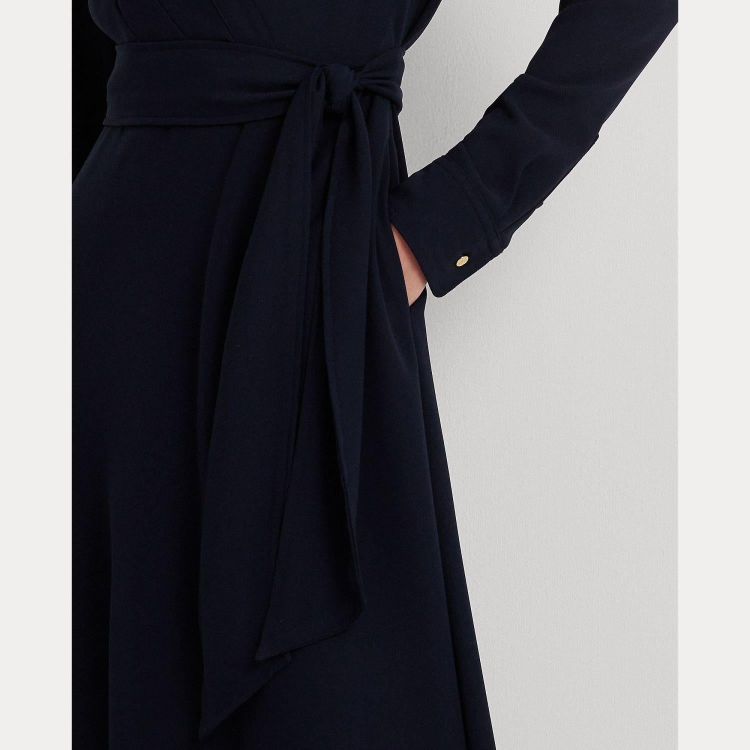 abito con scollo a V 250-853337 010 LAUREN RALPH LAUREN 