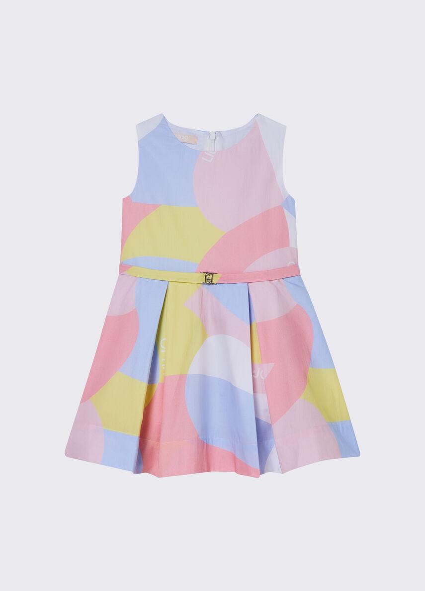 abito corto multicolor KA6032T3424 U9895 LIU JO JUNIOR 