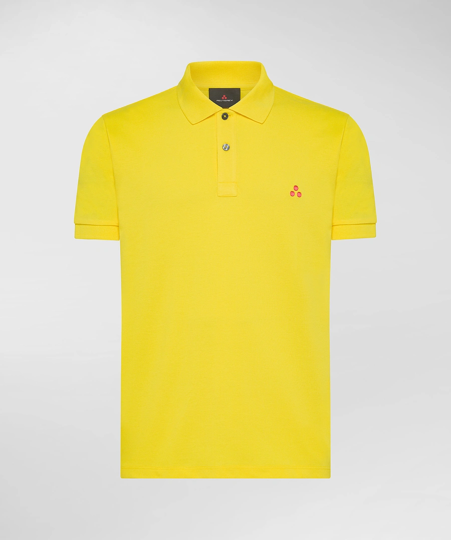 polo in cotone maniche corte ZENO 01 581 PeUTEREY 