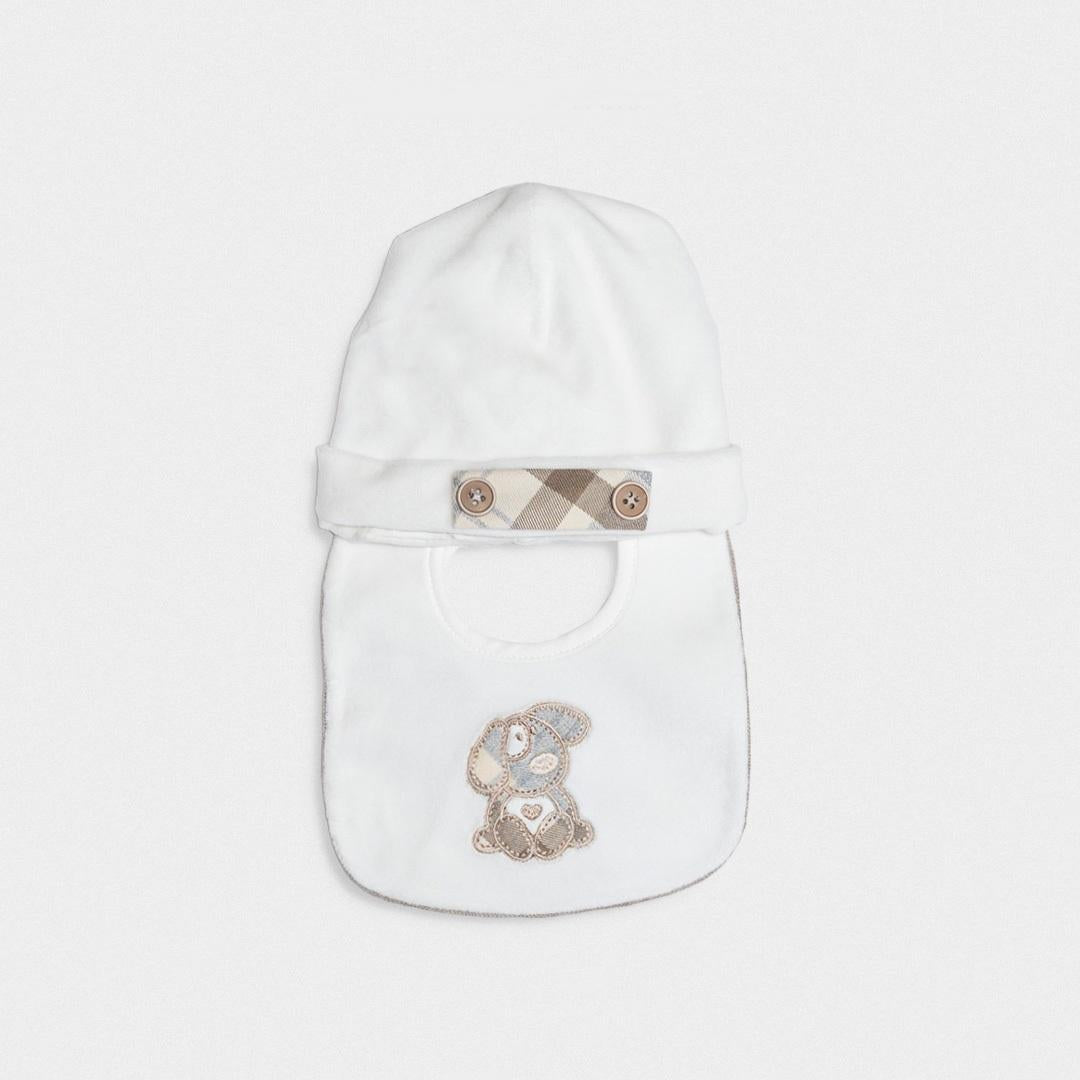 set cappello e cuffia LR1112 UNI LA SARTORIA DEI PICCOLI 