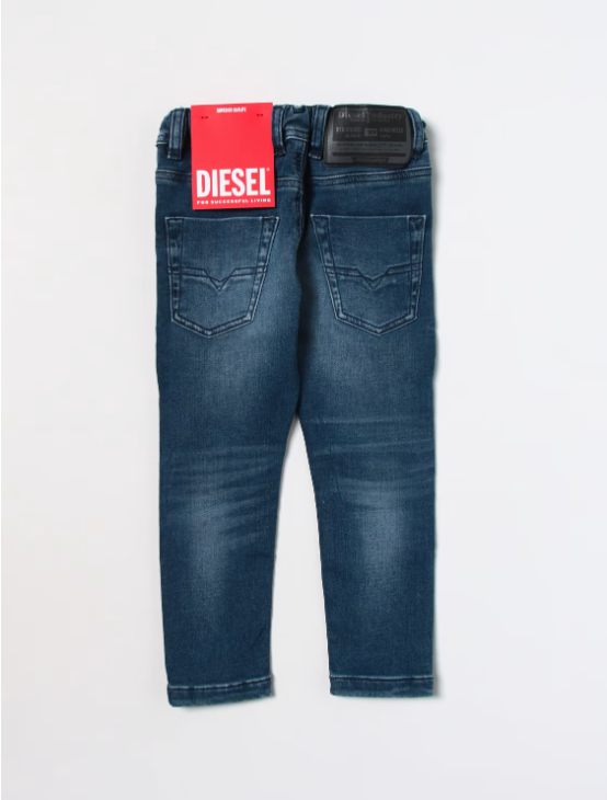 Jeans in denim con patch 00J3AJ KXBJD K01 DIESEL 