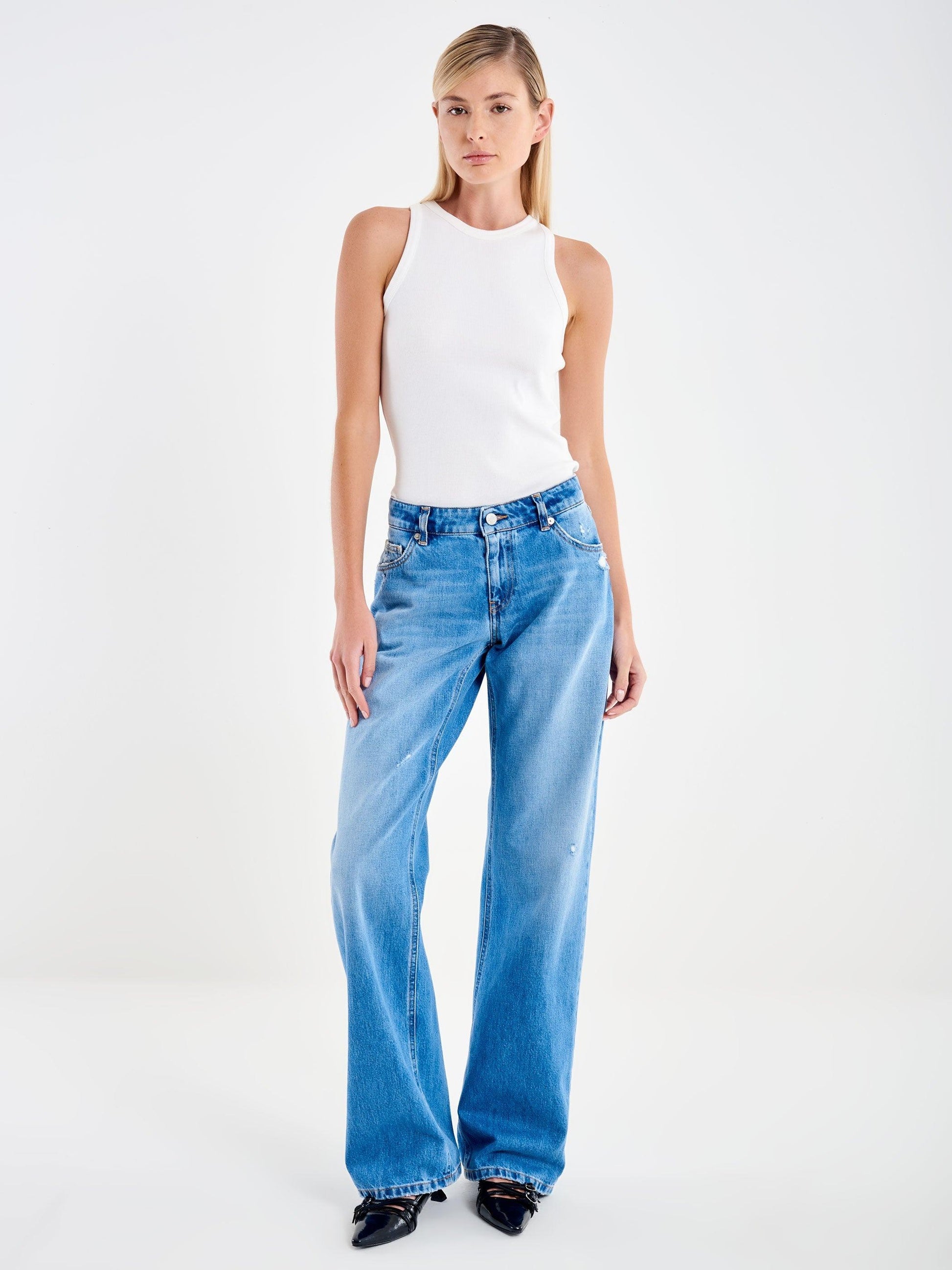 jeans basma DAB 5093 DENIM BLU VICOLO 