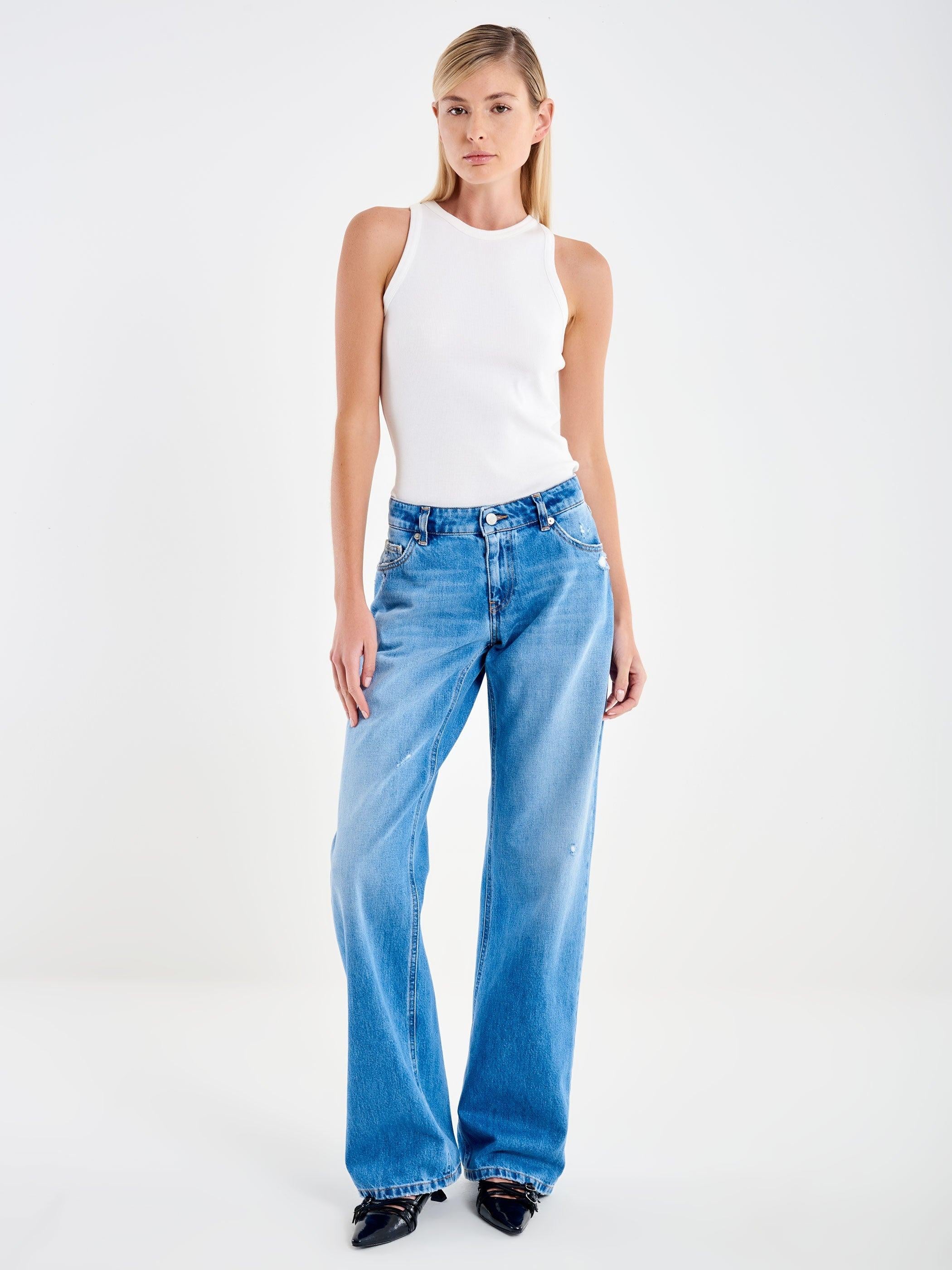 jeans basma DAB 5093 DENIM BLU VICOLO 
