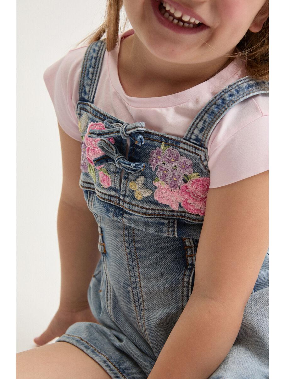 abitino in denim 19G200 7015 055B MONNALISA 