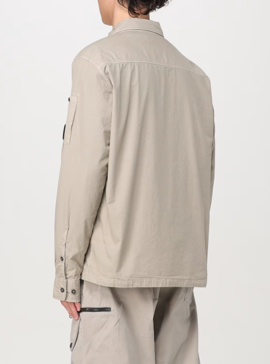 full zip overshirt 18CMOS124A 110143G 327 CP COMPANY 