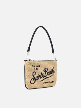 pochette parisienne mini straw PARISIENNE 00421 MC2 SAINT BARTH 