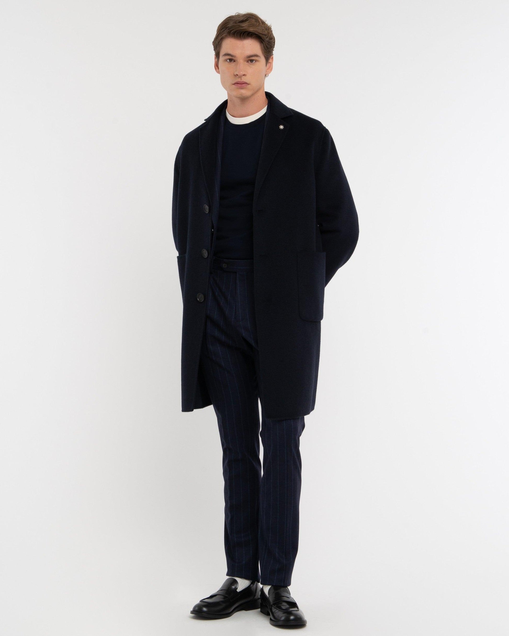 cappotto panno double misto lana 3932C4901C 253766 89 MANUEL RITZ 