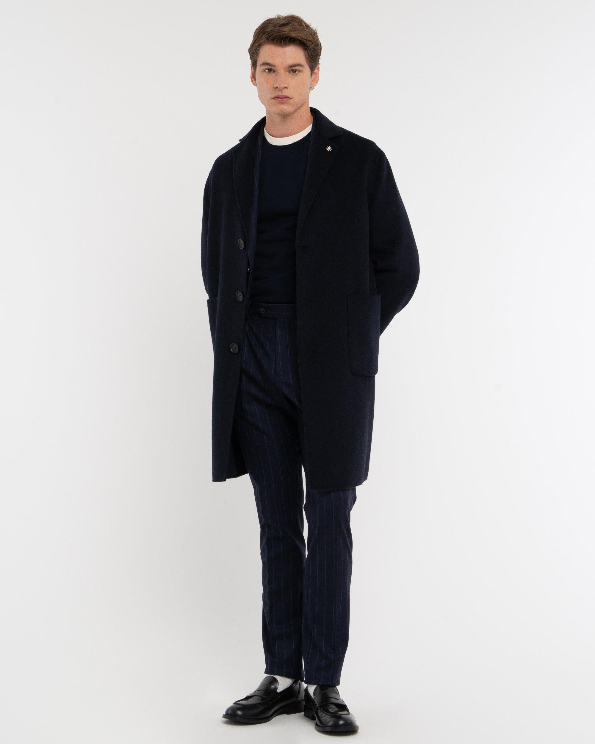 cappotto panno double misto lana 3932C4901C 253766 89 MANUEL RITZ 