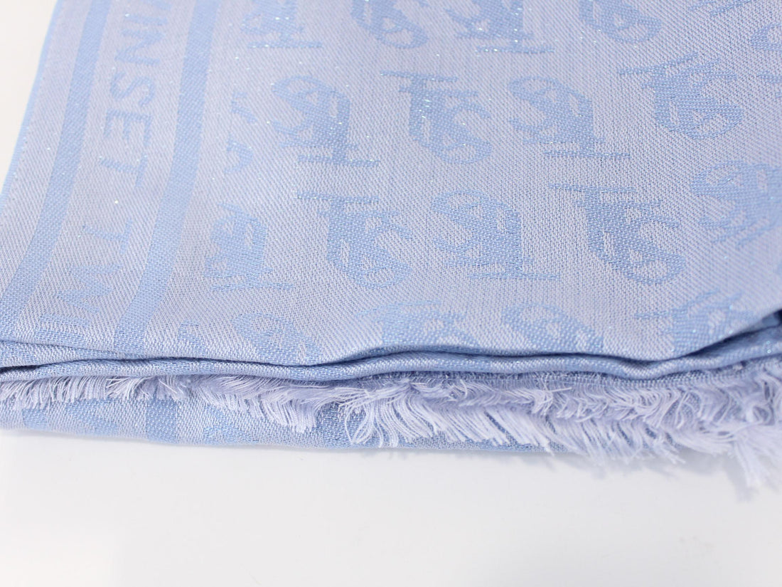 sciarpa con frange e inserti lurex 261TA4253 13269 TWINSET 