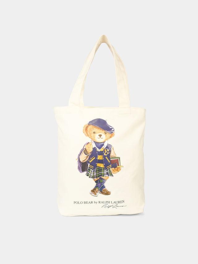 Borsa in tela con manici 9AR021 J9G RALPH LAUREN POLO 