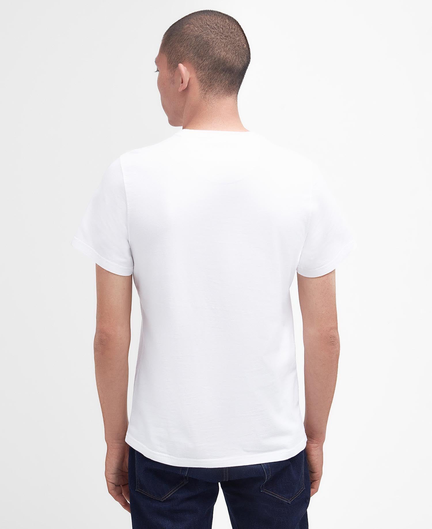t-shirt iconic MTS0531 WH51 BARBOUR 