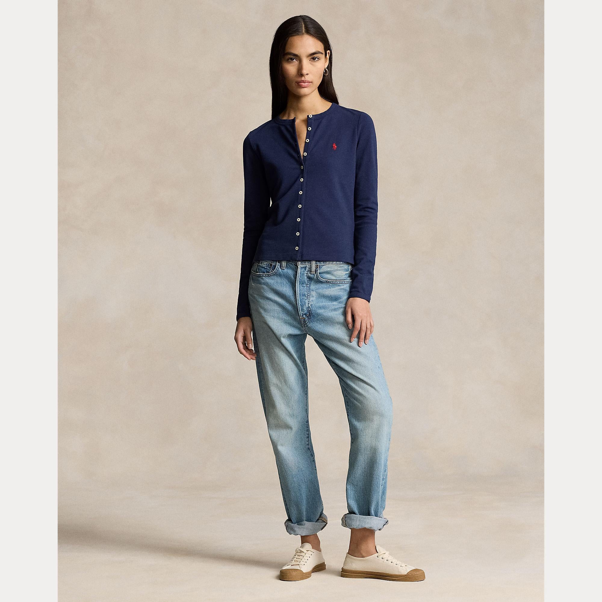 cardigan in cotone con bottoncini 211-941175 003 RALPH LAUREN POLO 