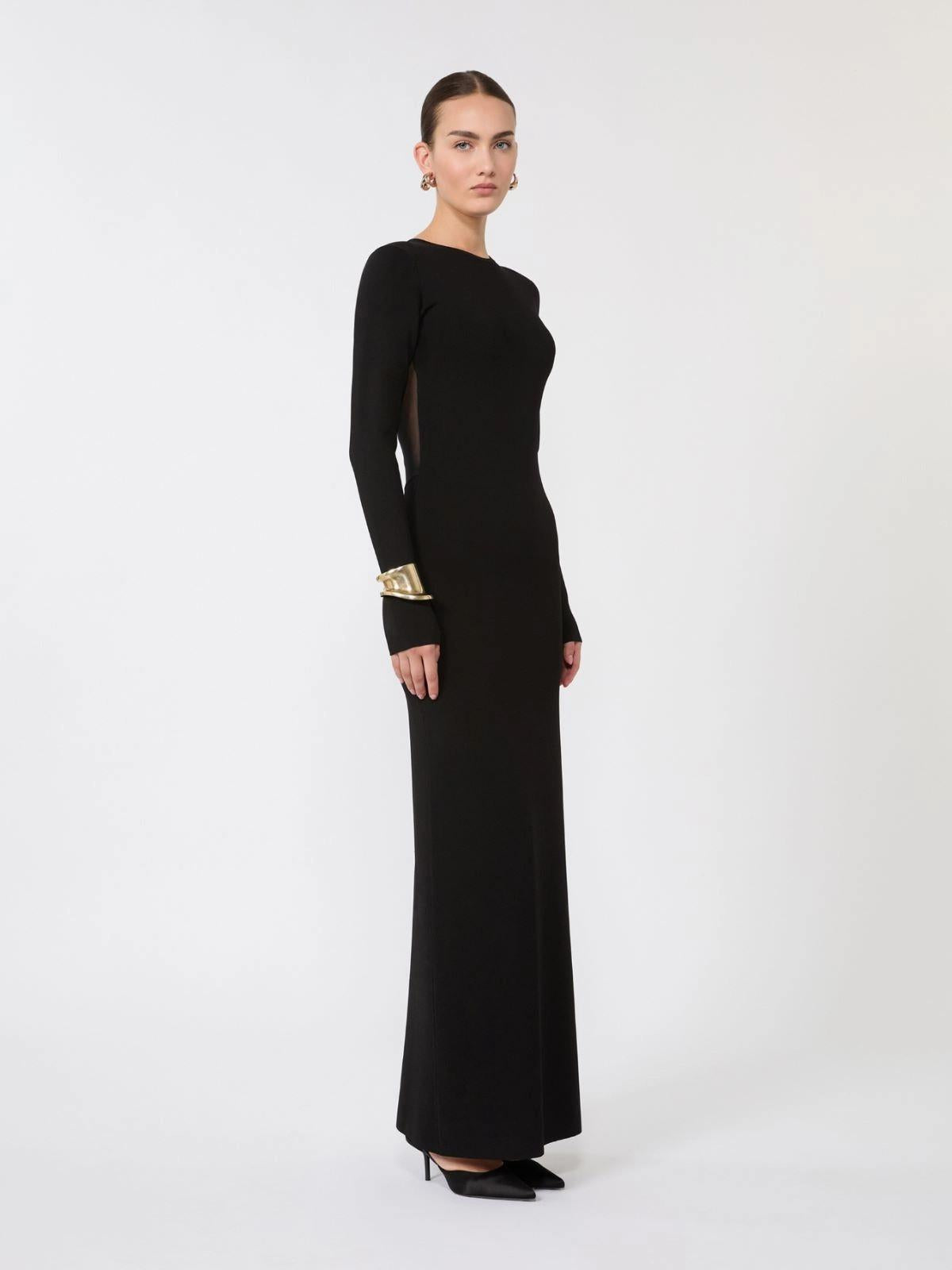 abito con maniche lunghe a guanto MSEAGENZIA 003 MAXMARA STUDIO ELEGANTE 
