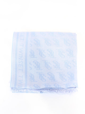 sciarpa con frange e inserti lurex 261TA4253 13269 TWINSET 