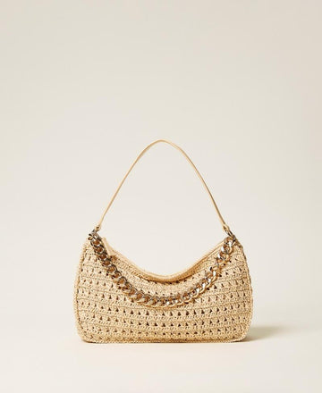 borsa liliane grande in rafia 261TD8080 00193 TWINSET 