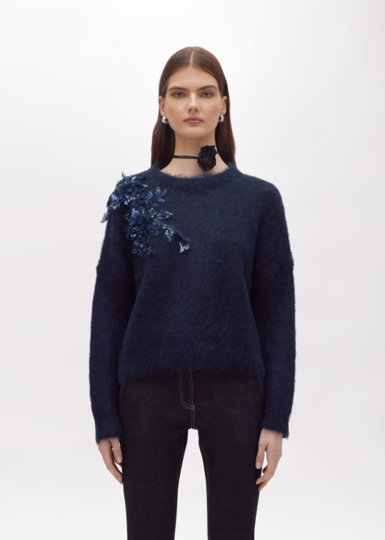 maglione con applicazioni RF5082MS037 93812 Blugirl 