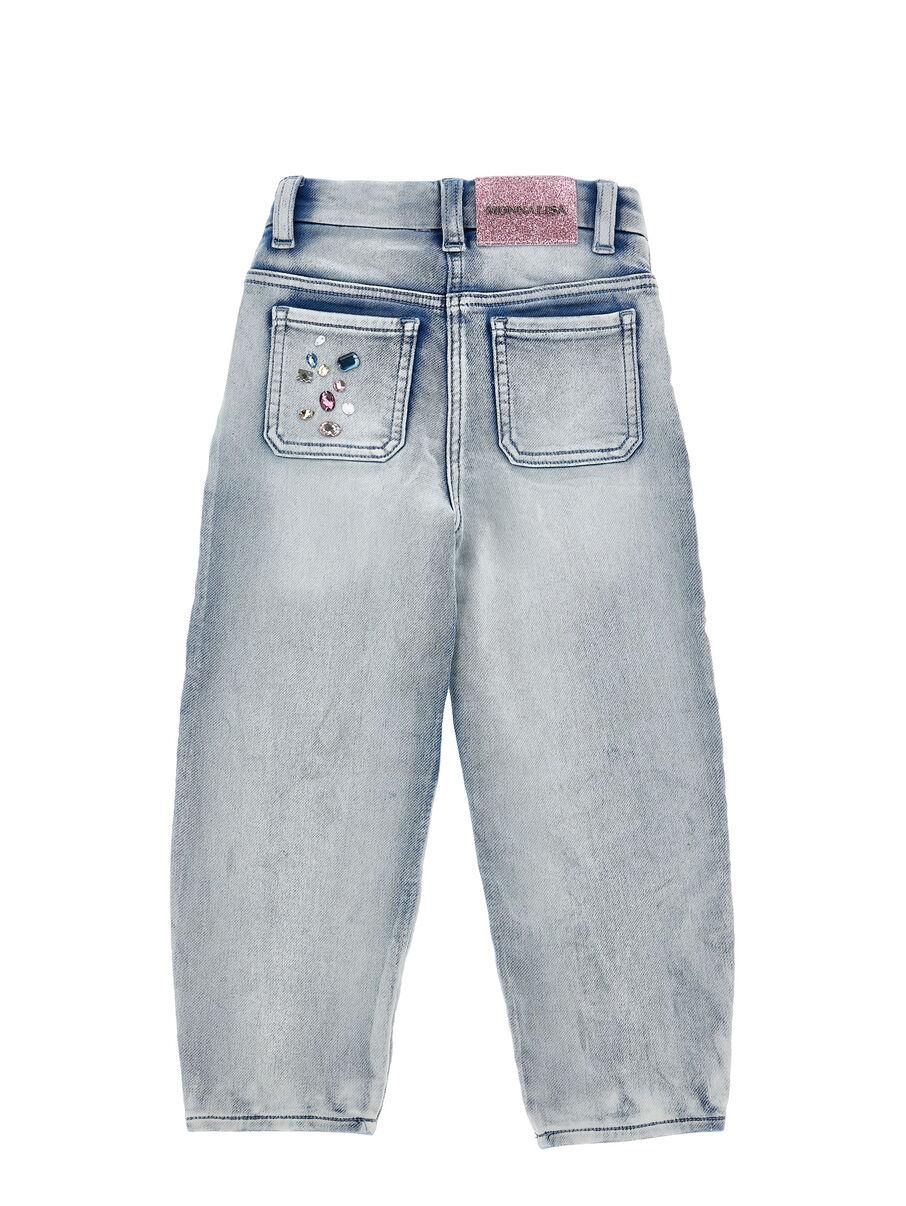 jeans strass 19F403 6042 0062 MONNALISA 
