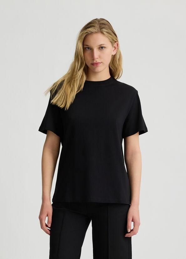 t-shirt basic con patch CA5392J6308 22222 liU JO 