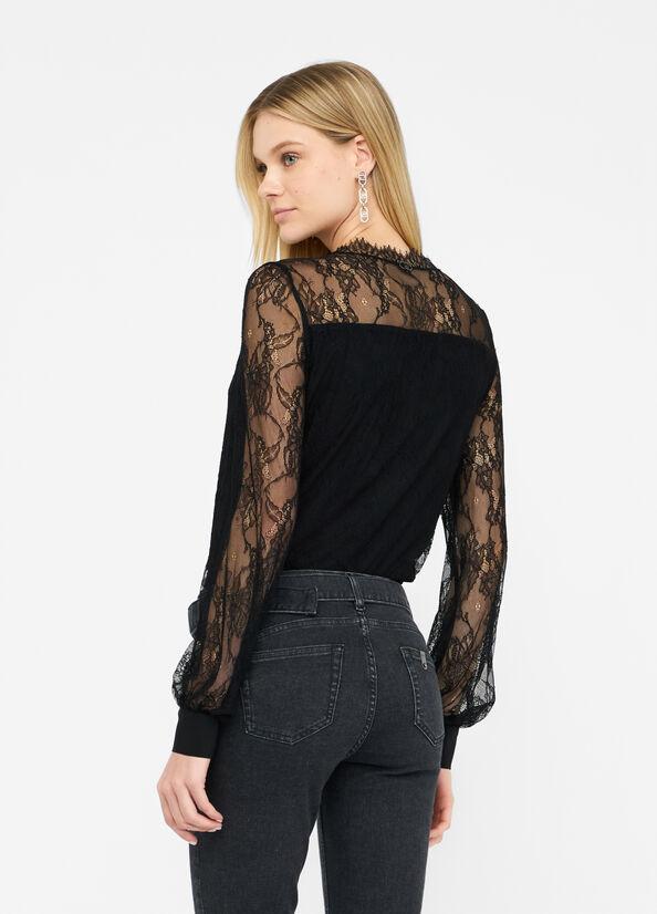 body in pizzo MF5507J3836 22222 LIU JO WHITE 