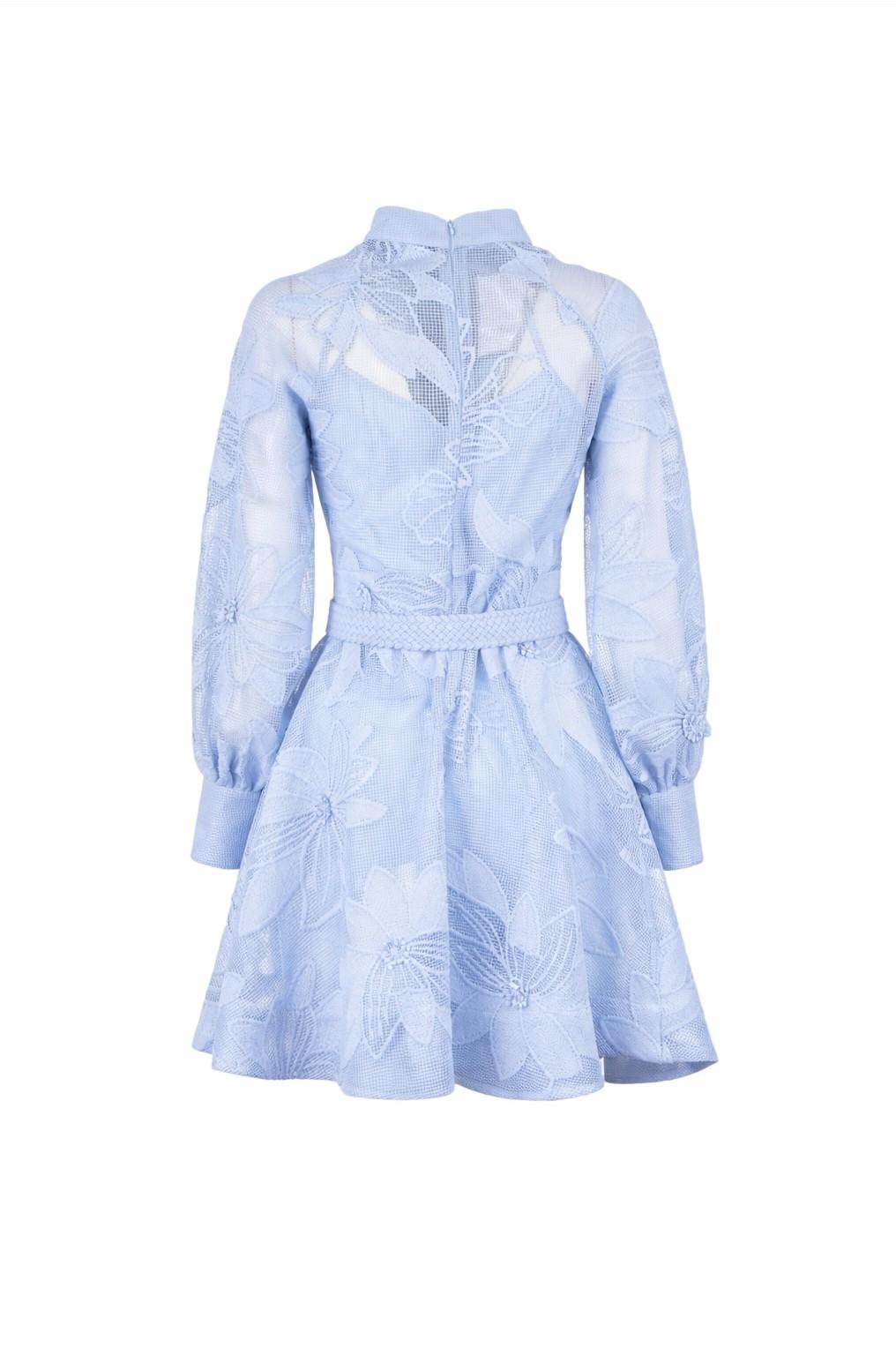 abito corto azzurro FREER 11S6 CELESTE TPN 
