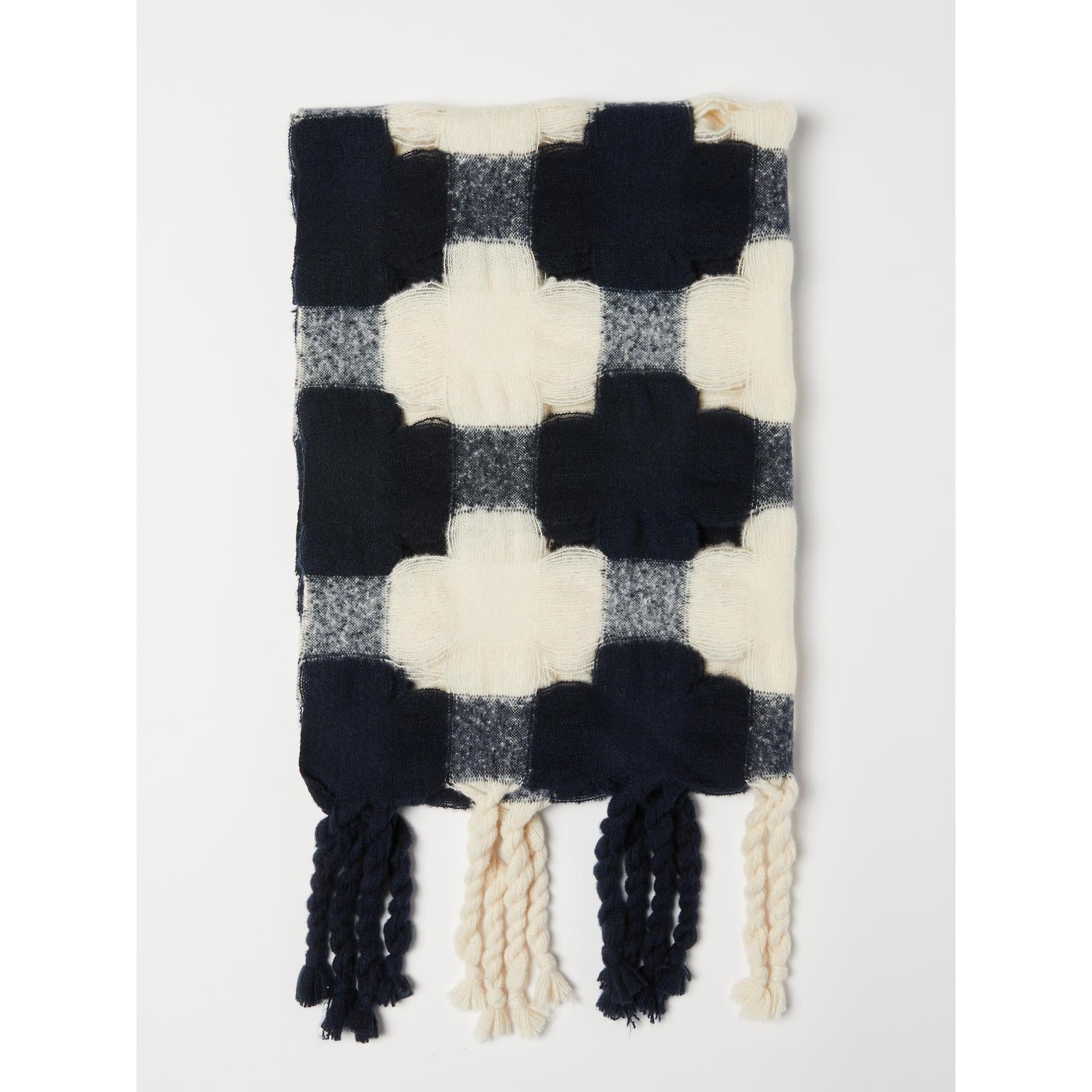 sciarpa check con frange AMICHE 002 MARella ACCESSORI 