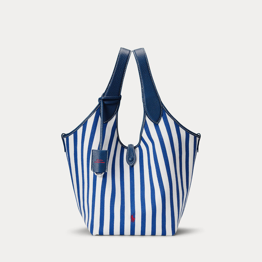 borsa in tela a righe 428-963527 002 RALPH LAUREN POLO 