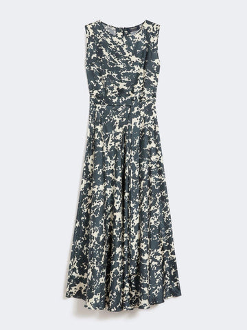 abito in twill a fantasia SMMMARTINA 004 S MAXMARA 