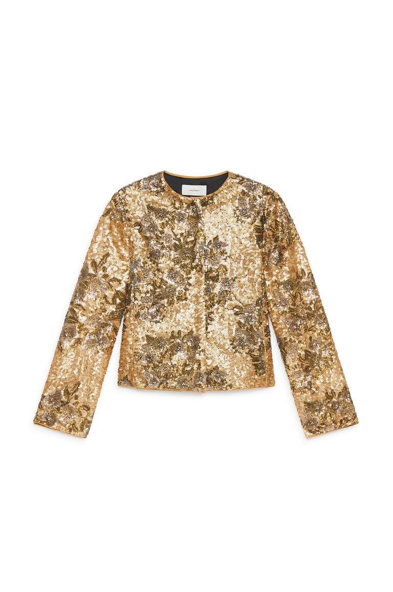 giacc sparkling flowers JD6473 50656 A9003 MALI'PARMI 