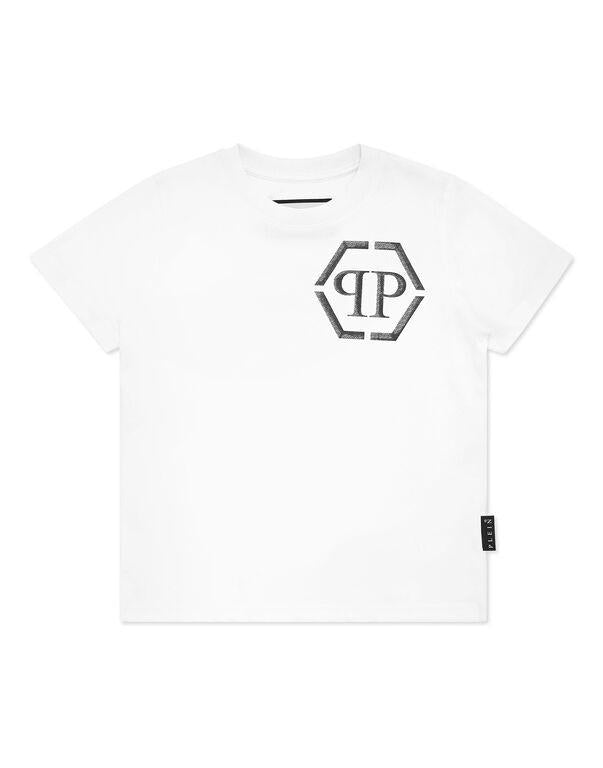t-shirt round neck exagon SAECBTK1327 PJY002N 01 PHILIPP PLEIN 