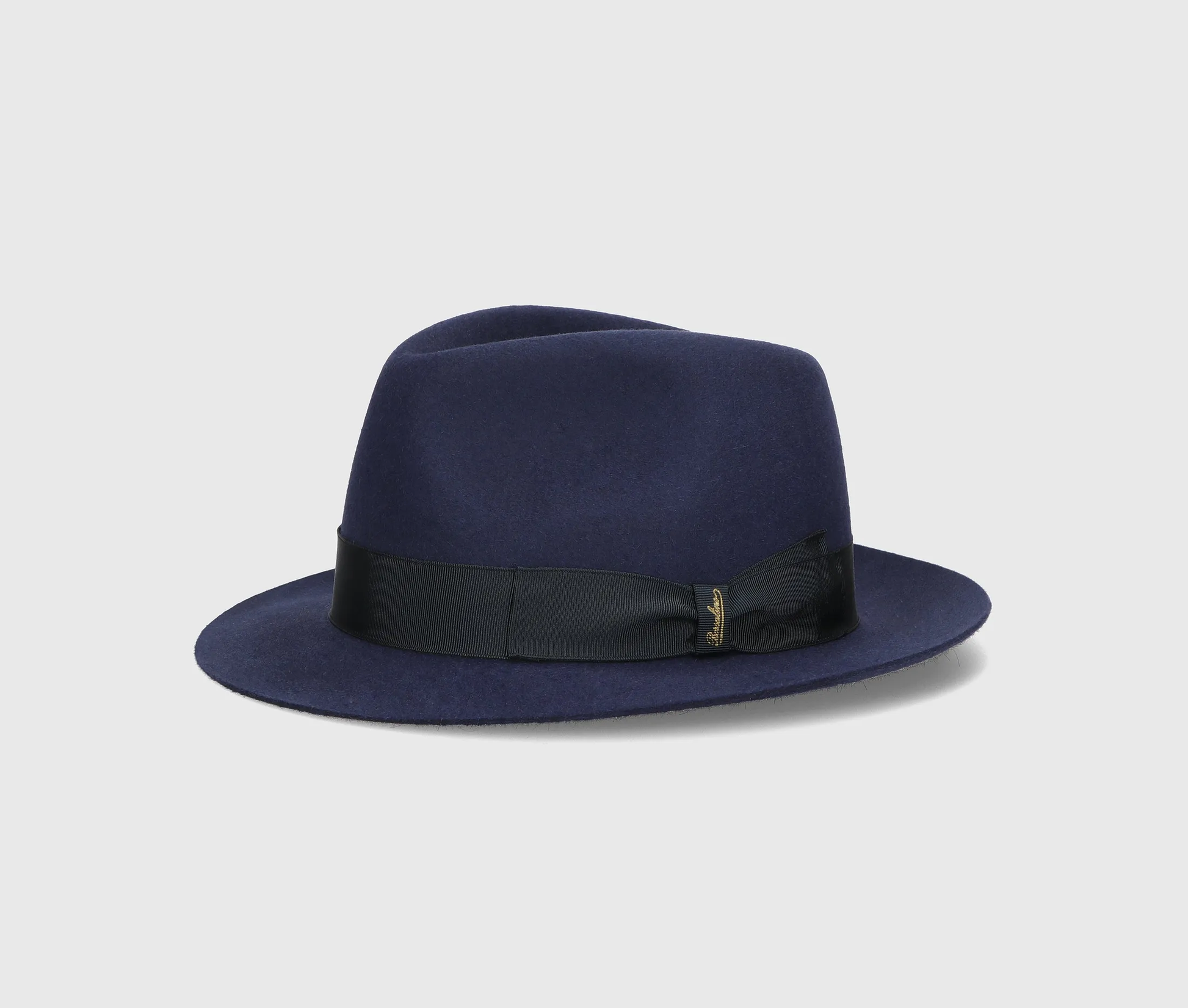 fedora feltro rasato tesa piccola 160217 2641 BORSALINO 
