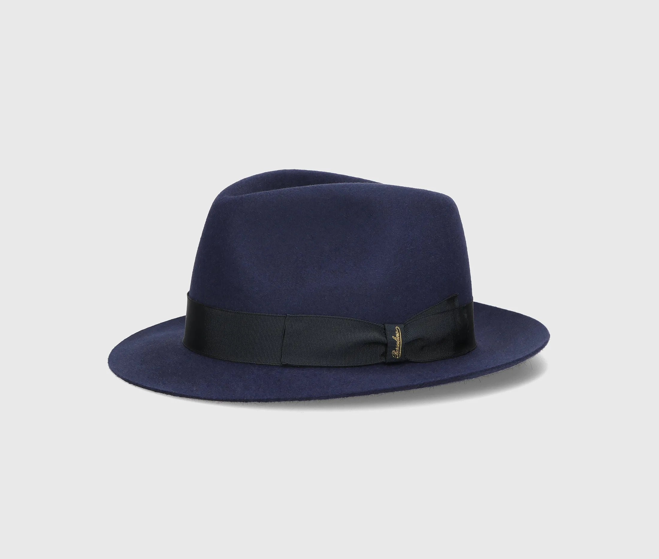 fedora feltro rasato tesa piccola 160217 2641 BORSALINO 