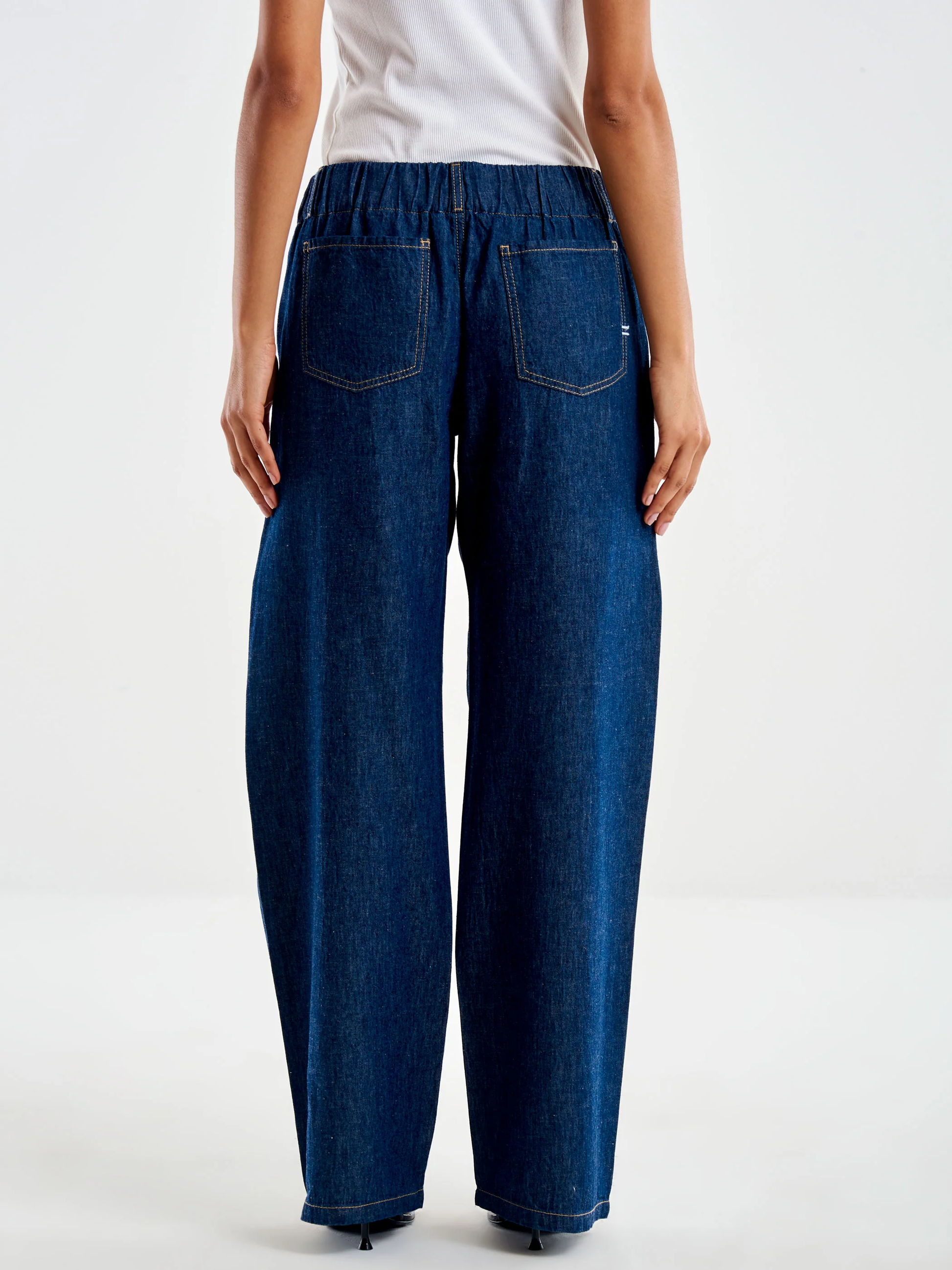 jeans hope in misto lino DD5069 DENIM VICOLO 