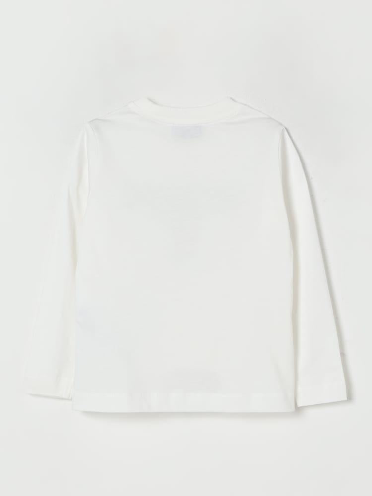 t-shirt teddy logo HT000JLAA10 10063 MOSCHINO KIDS 
