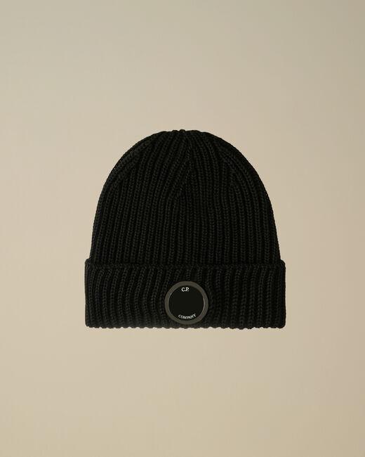 berretto con logo iconico 17CMAC272A 005509A 999 CP COMPANY 