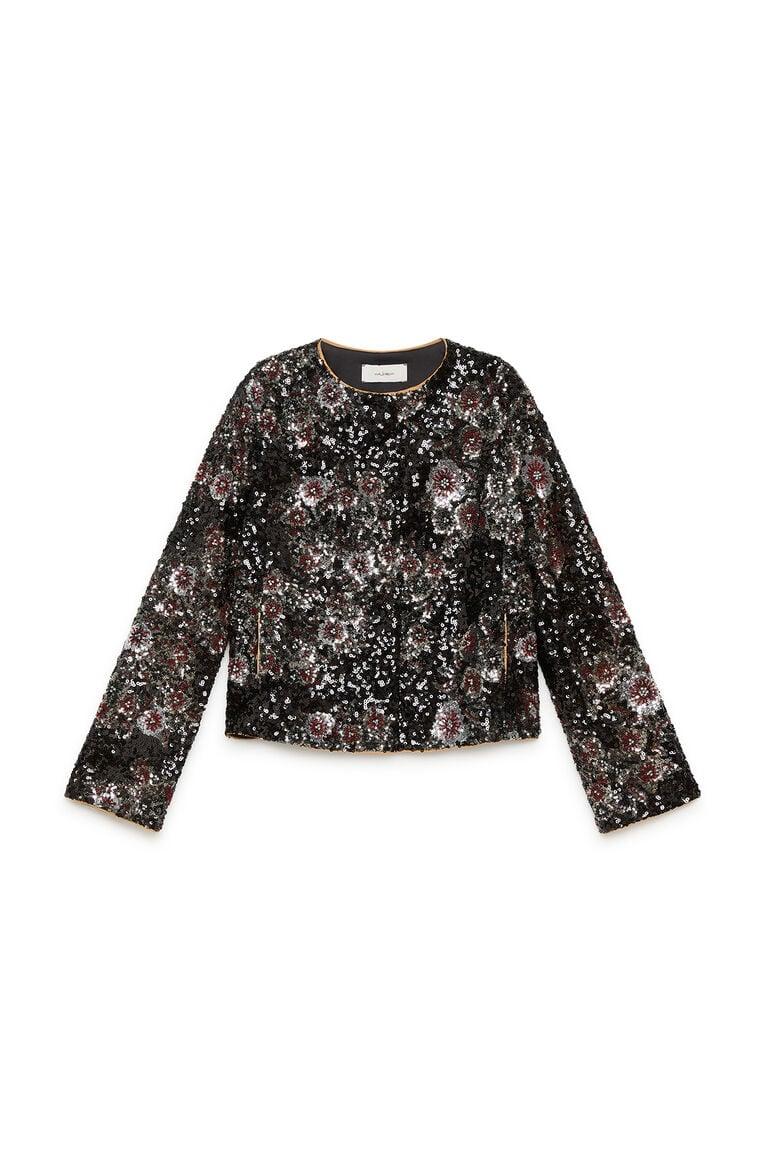 giacc sparkling flowers JD6473 50656 B2059 MALI'PARMI 