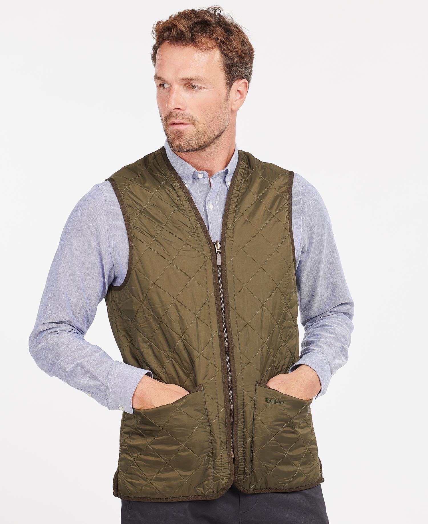 gilet polarquilt MLI0002 OLIVE BARBOUR 